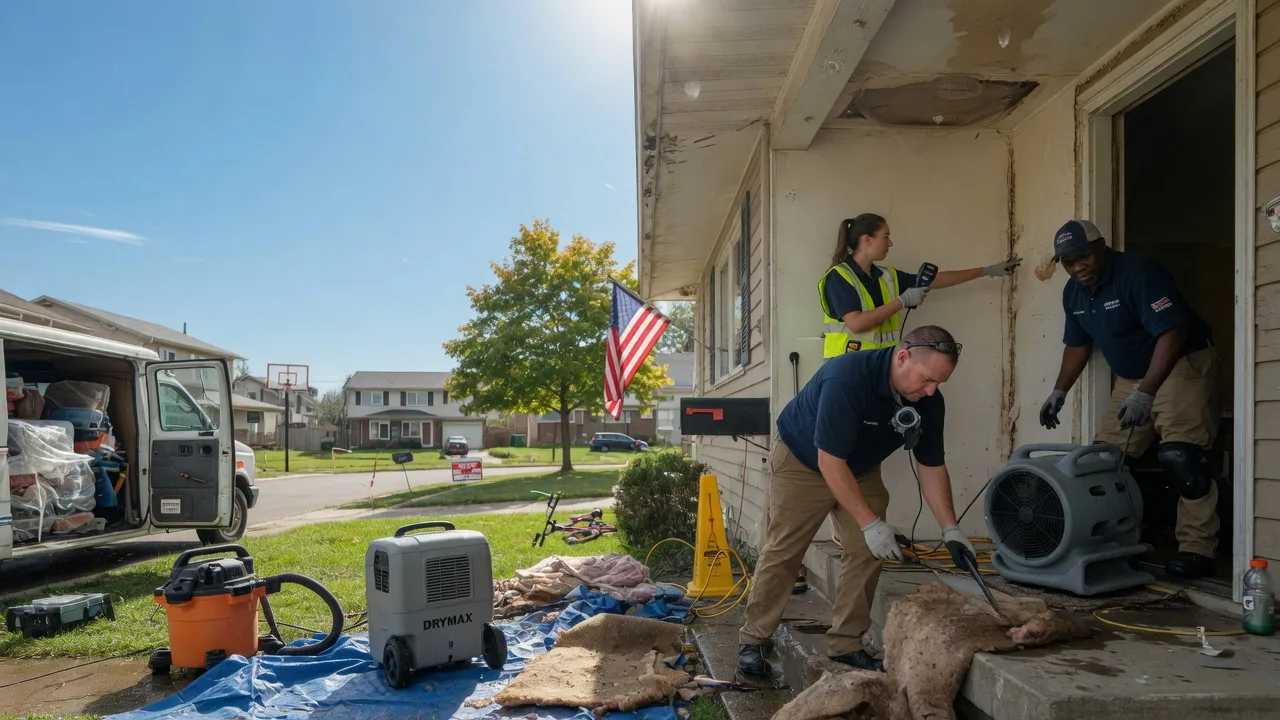Water Damage Restoration in Nenzel, NE near me
